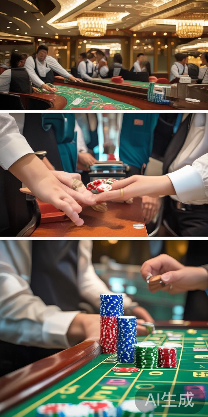 在澳门新葡京赌场，筹码代表着玩家的赌注和资金安全。